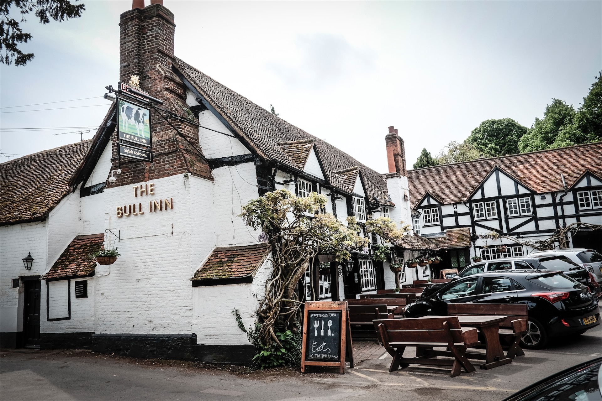 The Bull at Sonning pub The Bull at Sonning pub